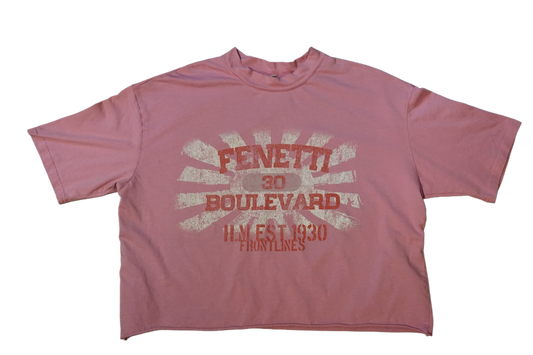 Netti War Tee ( Pink )