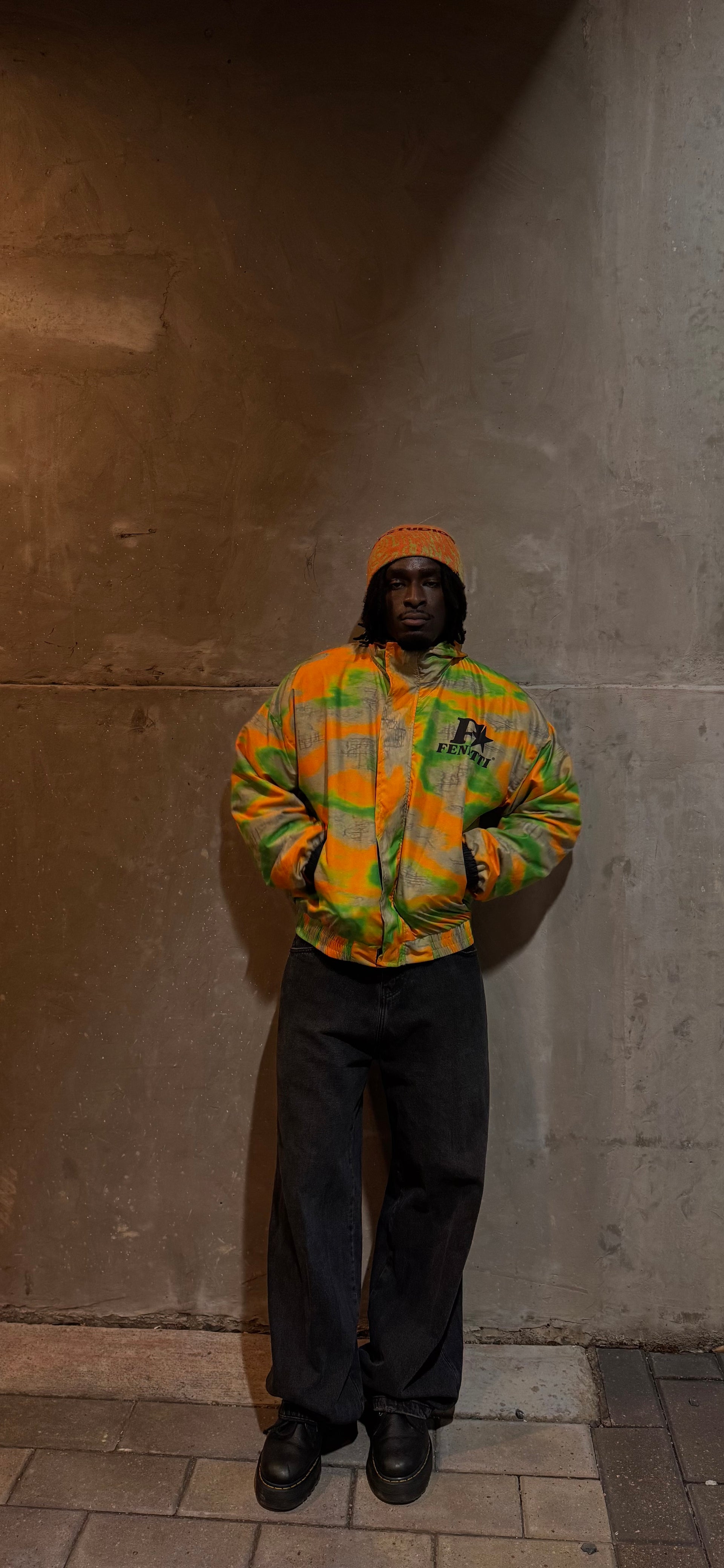 Heat Map Windbreaker W/ Bag